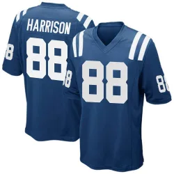 Men's Marvin Harrison Indianapolis Colts No.88 Game Team Color Jersey - Royal Blue