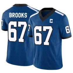 Men's Mason Brooks Indianapolis Colts No.67 Limited Indiana Nights Alternate Vapor F.U.S.E. Jersey - Royal