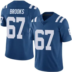 Men's Mason Brooks Indianapolis Colts No.67 Limited Team Color Vapor Untouchable Jersey - Royal