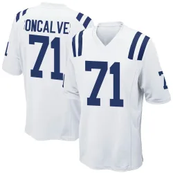 Men's Matt Goncalves Indianapolis Colts No.71 Game Jersey - White