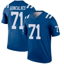 Men's Matt Goncalves Indianapolis Colts No.71 Legend Jersey - Royal