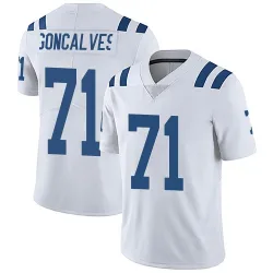 Men's Matt Goncalves Indianapolis Colts No.71 Limited Vapor Untouchable Jersey - White