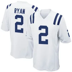 Men's Matt Ryan Indianapolis Colts No.2 Game Jersey - White