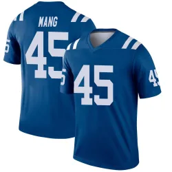 Men's Maximilian Mang Indianapolis Colts No.45 Legend Jersey - Royal