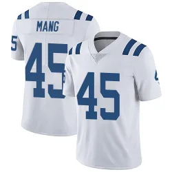 Men's Maximilian Mang Indianapolis Colts No.45 Limited Vapor Untouchable Jersey - White