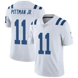 Men's Michael Pittman Jr. Indianapolis Colts No.11 Limited Vapor Untouchable Jersey - White