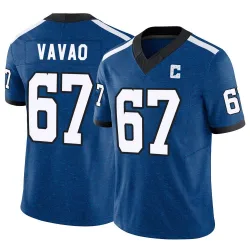 Men's Mose Vavao Indianapolis Colts No.67 Limited Indiana Nights Alternate Vapor F.U.S.E. Jersey - Royal