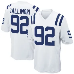 Men's Neville Gallimore Indianapolis Colts No.92 Game Jersey - White