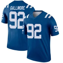 Men's Neville Gallimore Indianapolis Colts No.92 Legend Jersey - Royal