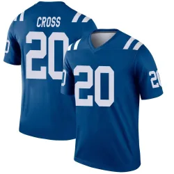 Men's Nick Cross Indianapolis Colts No.20 Legend Jersey - Royal