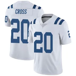 Men's Nick Cross Indianapolis Colts No.20 Limited Vapor Untouchable Jersey - White