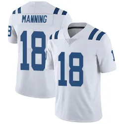 Men's Peyton Manning Indianapolis Colts No.18 Limited Vapor Untouchable Jersey - White