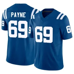Men's Pheldarius Payne Indianapolis Colts No.69 Limited Vapor F.U.S.E. Jersey - Royal