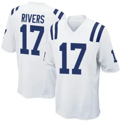 Men's Philip Rivers Indianapolis Colts No.17 Game Jersey - White