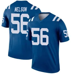 Men's Quenton Nelson Indianapolis Colts No.56 Legend Jersey - Royal