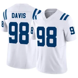 Men's Raekwon Davis Indianapolis Colts No.98 Limited Vapor F.U.S.E. Jersey - White