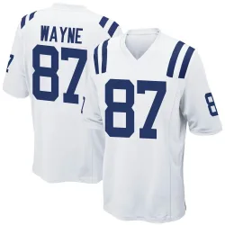 Men's Reggie Wayne Indianapolis Colts No.87 Game Jersey - White