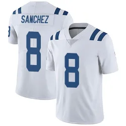 Men's Rigoberto Sanchez Indianapolis Colts No.8 Limited Vapor Untouchable Jersey - White