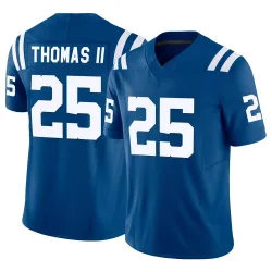Men's Rodney Thomas II Indianapolis Colts No.25 Limited Vapor F.U.S.E. Jersey - Royal
