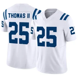 Men's Rodney Thomas II Indianapolis Colts No.25 Limited Vapor F.U.S.E. Jersey - White