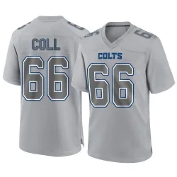 Men's Ryan Coll Indianapolis Colts No.66 Game Atmosphere Fashion Jersey - Gray