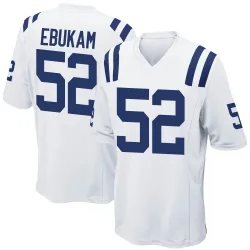 Men's Samson Ebukam Indianapolis Colts No.52 Game Jersey - White