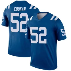 Men's Samson Ebukam Indianapolis Colts No.52 Legend Jersey - Royal