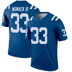 Men's Samuel Womack III Indianapolis Colts No.33 Legend Jersey - Royal
