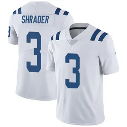 Men's Spencer Shrader Indianapolis Colts No.3 Limited Vapor Untouchable Jersey - White