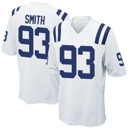 Men's Tim Smith Indianapolis Colts No.93 Game Jersey - White