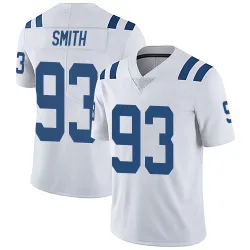 Men's Tim Smith Indianapolis Colts No.93 Limited Vapor Untouchable Jersey - White