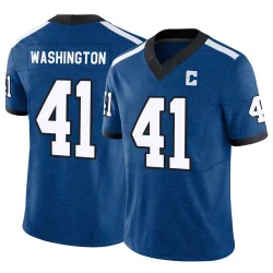 Men's Trey Washington Indianapolis Colts No.41 Limited Indiana Nights Alternate Vapor F.U.S.E. Jersey - Royal