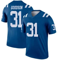 Men's Tyler Goodson Indianapolis Colts No.31 Legend Jersey - Royal