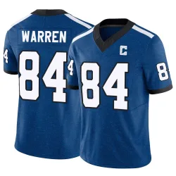 Men's Tyler Warren Indianapolis Colts No.84 Limited Indiana Nights Alternate Vapor F.U.S.E. Jersey - Royal