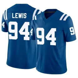 Men's Tyquan Lewis Indianapolis Colts No.94 Limited Vapor F.U.S.E. Jersey - Royal