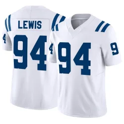 Men's Tyquan Lewis Indianapolis Colts No.94 Limited Vapor F.U.S.E. Jersey - White