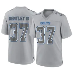 Men's Ulysses Bentley IV Indianapolis Colts No.37 Game Atmosphere Fashion Jersey - Gray
