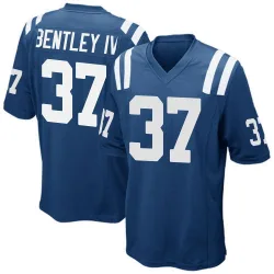 Men's Ulysses Bentley IV Indianapolis Colts No.37 Game Team Color Jersey - Royal Blue