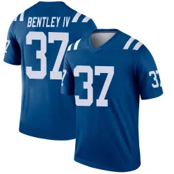 Men's Ulysses Bentley IV Indianapolis Colts No.37 Legend Jersey - Royal