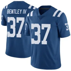 Men's Ulysses Bentley IV Indianapolis Colts No.37 Limited Color Rush Vapor Untouchable Jersey - Royal