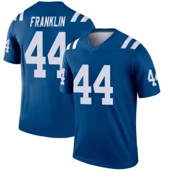 Men's Zaire Franklin Indianapolis Colts No.44 Legend Jersey - Royal
