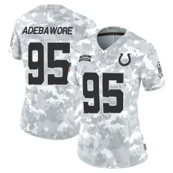 Women's Adetomiwa Adebawore Indianapolis Colts No.95 Limited 2024 Salute to Service Jersey - Arctic Camo
