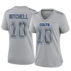Women's Adonai Mitchell Indianapolis Colts No.10 Game Atmosphere Fashion Jersey - Gray
