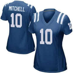 Women's Adonai Mitchell Indianapolis Colts No.10 Game Team Color Jersey - Royal Blue