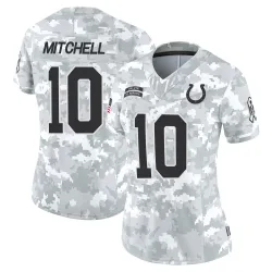 Women's Adonai Mitchell Indianapolis Colts No.10 Limited 2024 Salute to Service Jersey - Arctic Camo