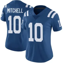 Women's Adonai Mitchell Indianapolis Colts No.10 Limited Color Rush Vapor Untouchable Jersey - Royal