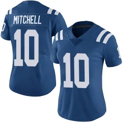 Women's Adonai Mitchell Indianapolis Colts No.10 Limited Team Color Vapor Untouchable Jersey - Royal