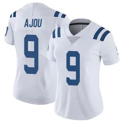 Women's Ajou Ajou Indianapolis Colts No.9 Limited Vapor Untouchable Jersey - White