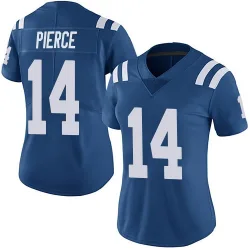 Women's Alec Pierce Indianapolis Colts No.14 Limited Team Color Vapor Untouchable Jersey - Royal