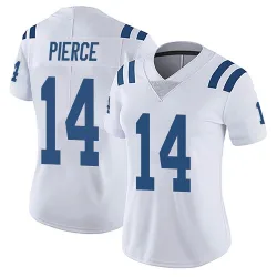 Women's Alec Pierce Indianapolis Colts No.14 Limited Vapor Untouchable Jersey - White
